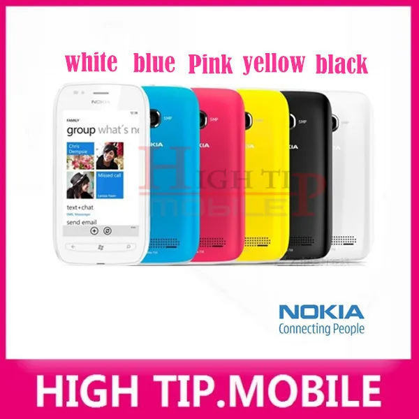 Оригинальный разблокирована Nokia Lumia 710 Mobile телефон WI-FI 3g gps 5MP 3,7 ''сенсорный экран 8 ГБ Внутренний накопитель Восстановленный Бесплатная