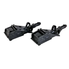 Buse de lavage de vitres noire, 1 paire, 6E0 955 985 B pour VW Beetle Golf Jetta Bora