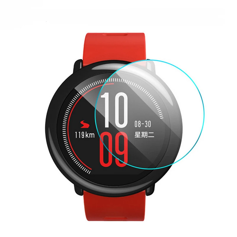 10PCS PACK For xiaomi Huami Amazfit Pace Glass Screen Protector