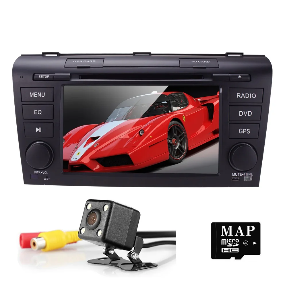 

7 inch Support USB SD with GPS Blue tooth FM/AM radio HD touch screen Windows CE 6.0 SPECIAL NEW for MAZDA3 -2009 Car DVD PLAYER