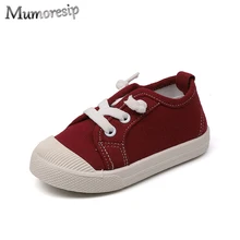 Mumoresp/Лидер продаж; обувь для мальчиков и девочек; детские школьные спортивные кроссовки; детская повседневная парусиновая обувь; мягкая модная дышащая обувь без застежки