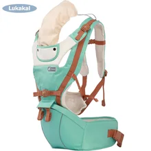Дизайн Hipseat Рюкзак-кенгуру 1 м 6 м 12 м 36 м Уход за кожей лица к Уход за кожей лица младенческой Слинг хлопок обёрточная бумага для новорожденных детей Детские kangroo