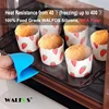 WALFOS силиконовый чехол с защитой от ожогов печь перчатки рукавицы прихватка Кухня барбекю перчатки лоток горшок блюдо держатель для миски печь Handschoen ручной зажим ► Фото 2/6