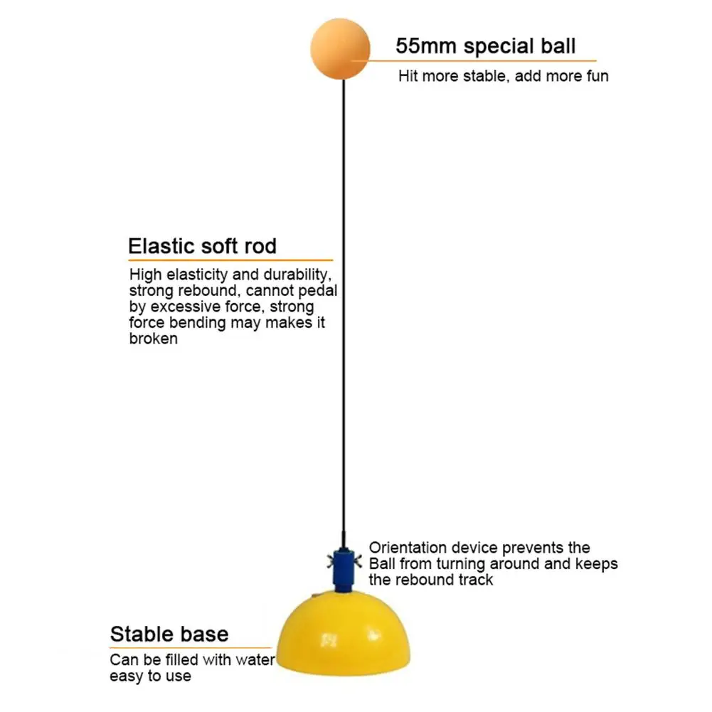 Оборудование для занятий настольным теннисом мягкий вал тренажер для настольного тенниса снимает давление самообучающая артефактная