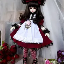 1/4 шкала БЖД благородный Лолита платье горничной набор для SD Одежда BJD куклы аксессуары, не включены куклы, обувь, парик и другие 18D1269
