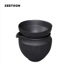 200 мл ярмарка чашки из вулканической породы грубая чайный набор кунг-фу Чай чашки ярмарка кружка Чай море Cha hai с Чай фильтр креативный орнамент