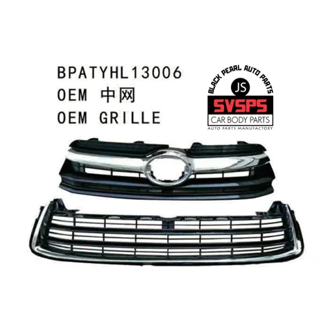 Высокое качество ABS Хром Передняя средняя решетка OEM для Toyota Highlander XU50 2013