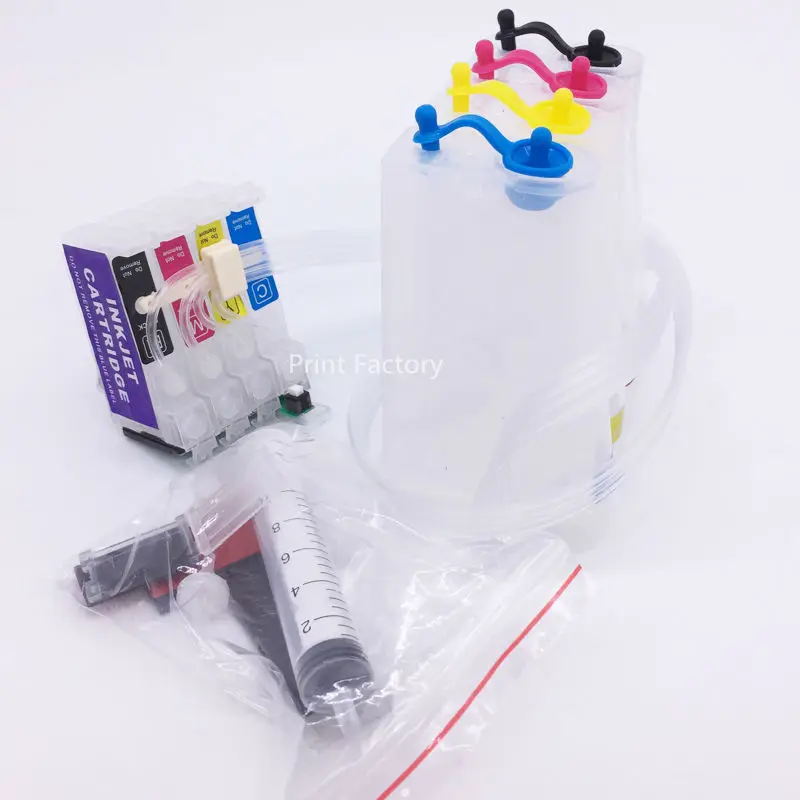 73N T0731N-T0734N CISS Ink System With Chip For Epson T10 T11 T20 T21 T40W T13 TX220 T20E TX213 C79 CX8300 CX5500 Without Ink