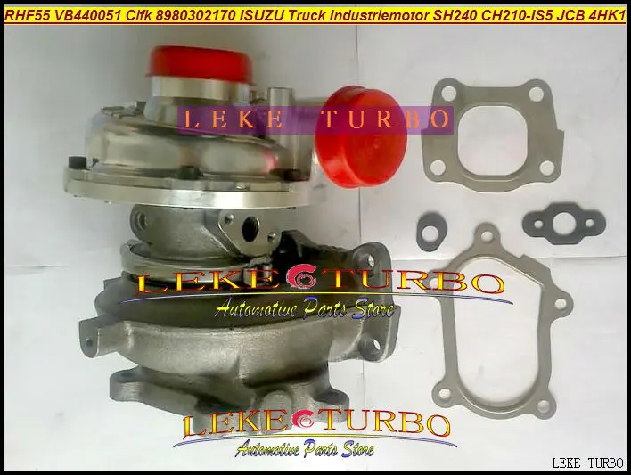 Турбокомпрессор RHF55 VB440051 CIFK 8980302170 для HITACHI Industrial ZX240 ISUZU Truck Industriemotor SH240 JCB