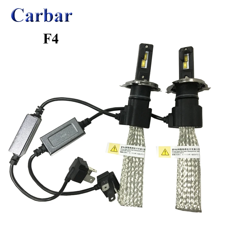 F2 LED Headlight Bulbs H4 LED Conversion Kit 6500k White (Lifetime