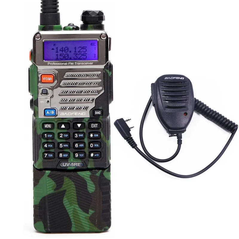 

Baofeng UV-5RE 8W High Power Walkie Talkie Powerful 3800mah Uhf Vhf 10km long Range Hiking UV5RE CB Portable Radio+ Mic Speaker