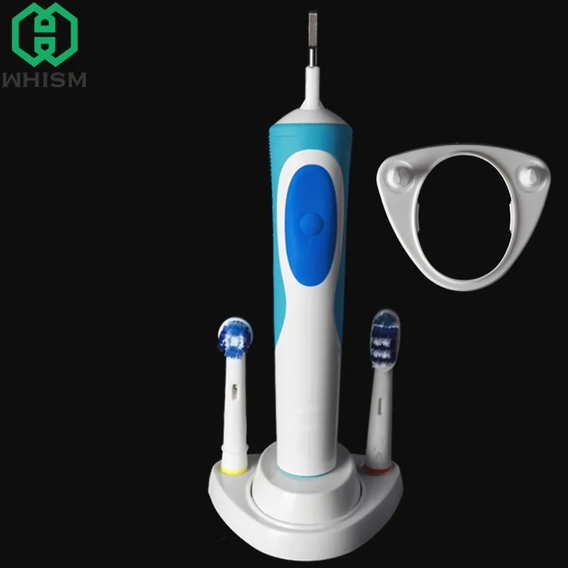 

WHISM Electric Toothbrush Holder Tooth Brushes Storage Teeth Brush Head Support Stander with Charger Hole Bathroom Replacement