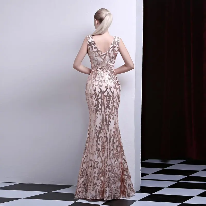 FADISTEE/Новое поступление сексуальные вечерние платья Vestido de Festa Русалка платье для
