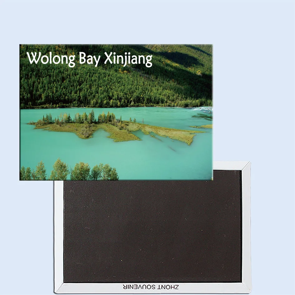 Туристические сувениры магнитный холодильник изысканный подарок 24616 Wolong Bay Xinjiang
