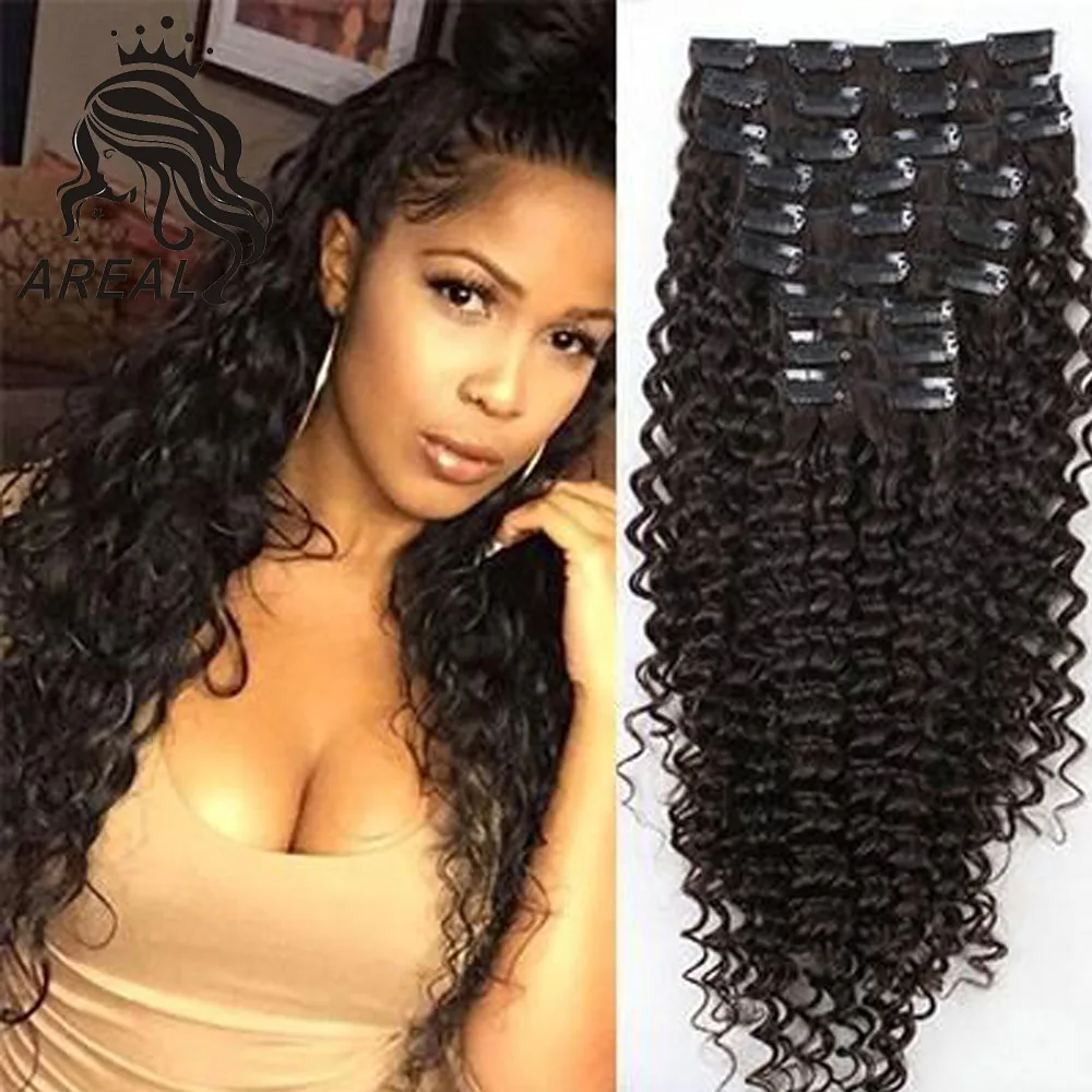 Malaysian Curly Clip In Hair Extensions Human Remy Hair Extensions Clip  Malaysian Curly Clip In Hair Extensions Human Remy Hair Extensions Clip