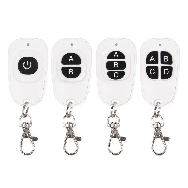 

1CH 2CH 3CH 4CH RF Wireless Remote Control 1-4 Button Transmitter 433 MHz EV1527
