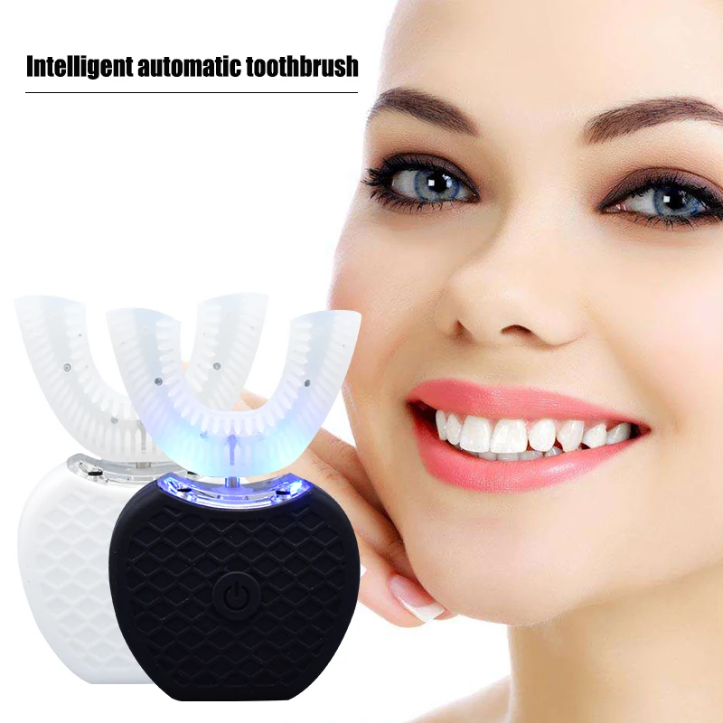 

2018 V-WHITE Sonic Adult Electric Toothbrush Wireless Charging 360 Degree Oral Teeth Automatic Personal Care Appliances dropship