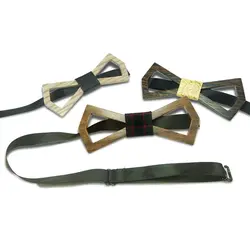 Mantieqingway новые деревянные галстук-бабочка Для женщин/Для мужчин corbatas тонкий vestidos галстук Интимные аксессуары популяр деревянный лук