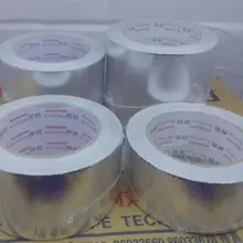 25 м ширина 5 см лента, крыши, стены Солнцезащитная алюминиевая Стекловолоконная ткань клейкая лента Материал, огнеупорный, водонепроницаемый, горячий защитный