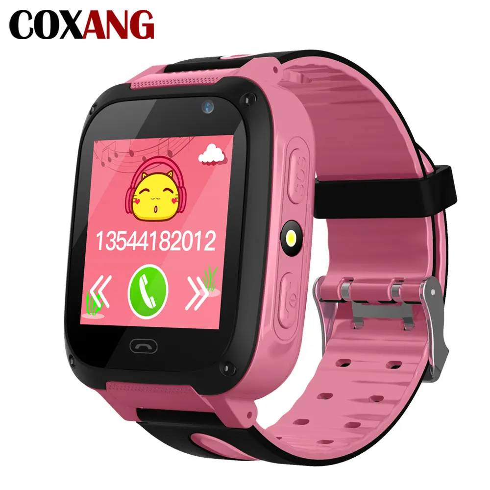 

COXANG S4 Smart Watch For Children Baby Kids 2G SIM Card Waterproof Children Watch Phone LBS Location SOS Alarm Clock Smartwatch