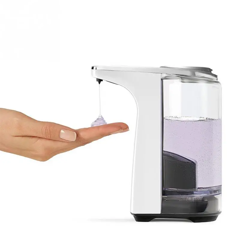 

ABS Electroplated Automatic Liquid Soap Dispenser Smart Sensor Touchless Sanitizer Dispensador for Kitchen Bathroom