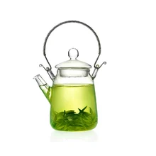 Горячая луч подъемный горшок стеклянный чайник цветочный горшок китайский чайный набор