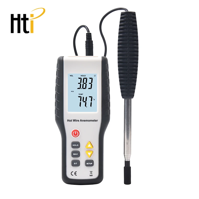 

Digital Anemometer Handheld Wind Speed Meter Measuring Air Flow Velocity with Backlight Windsurfing Sailing Surfing Fishing