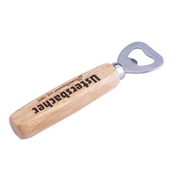 

500pcs/lot , beer bottle opener with wooden hand