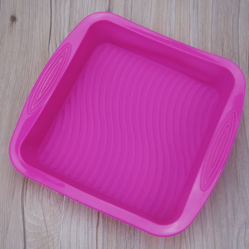 

Easy Cleaning Silicone Bread Toast Mold Square Cake Pan High Temperature Resistance Kitchen Baking Mold Bakeware E589