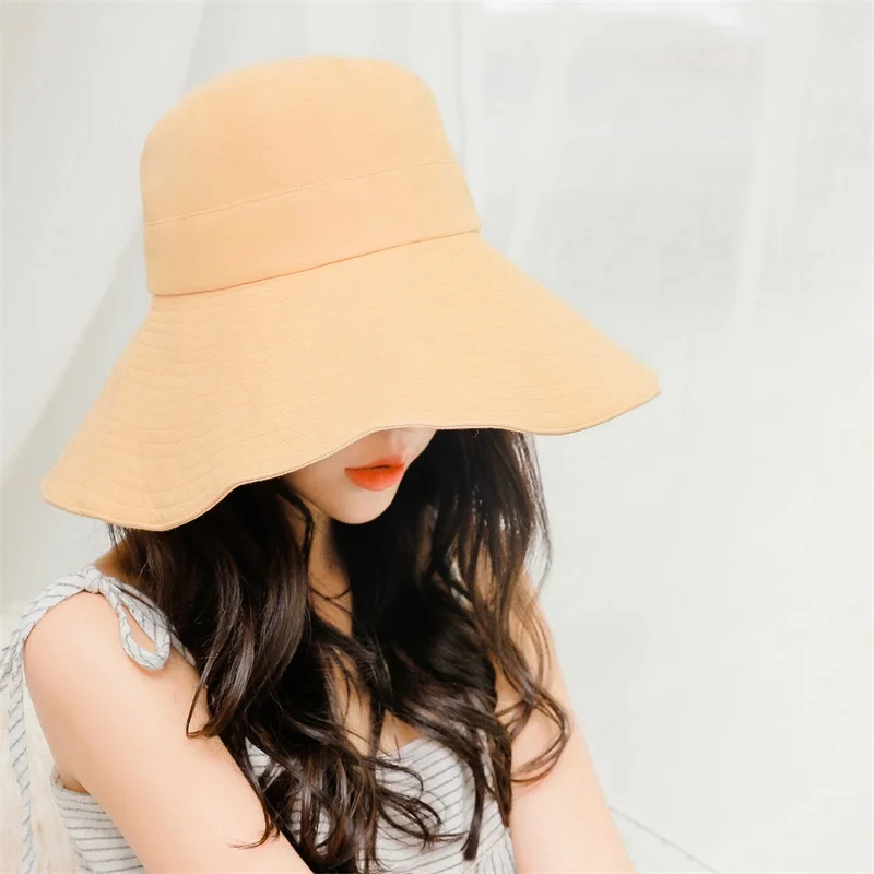 Lanxxy летняя Панама широкий пляжный навес кепки s для женщин Gorro Складная Панама головные уборы пляжная кепка Fiishing шапки