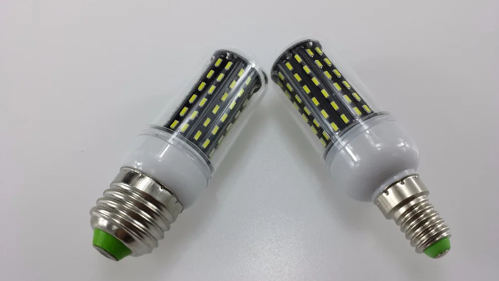 El envío libre 4014 SMD lamparas E14 Spot LED lámpara E27 220 V 96LED bombillas bombilla led Lampada LED Bombilla luz Candle ampolla