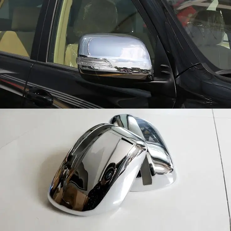 2010 2017 fit For Toyota Land Cruiser Prado Accessories Chrome Mirror