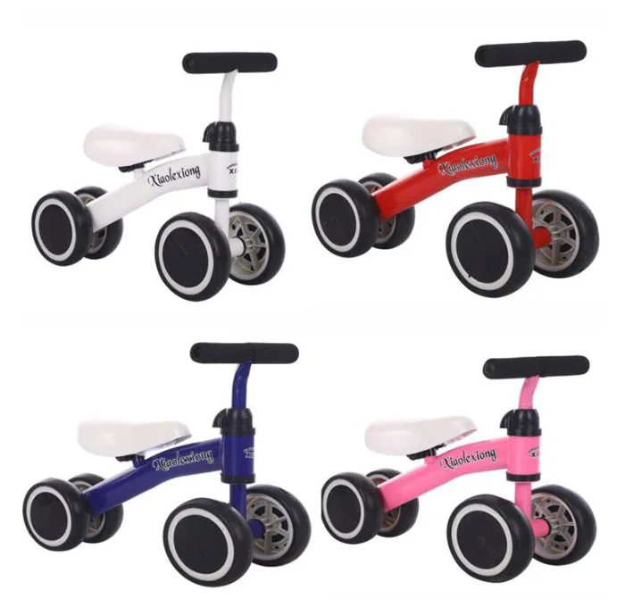 

Four Wheel Baby Walker Kids Balance Bike Scooter Ride on Motorcycle Cars Toys For Children