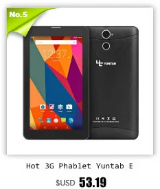 Yuntab 7 "Q88 для паншета Аllwinner A33 4 ядра Android 4,4 8 ГБ двойной Камера WI-FI Google App Play 5 цветов с Bluetooth