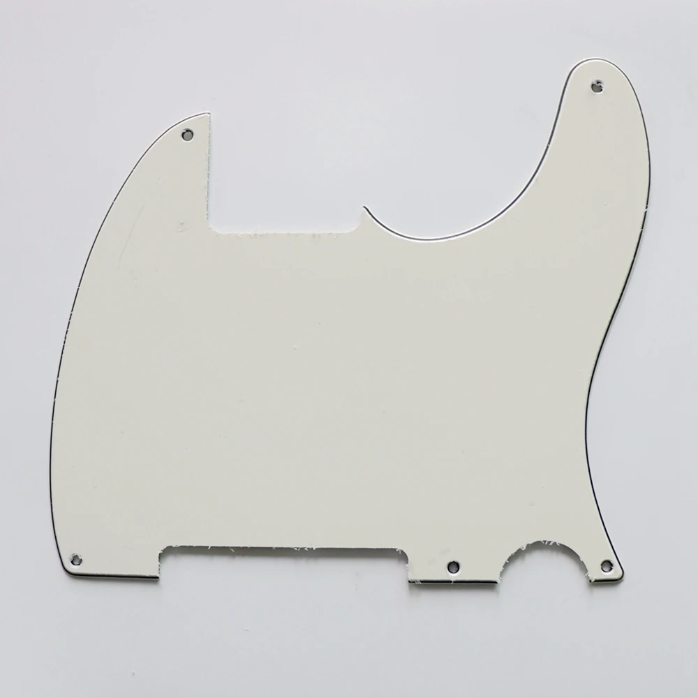 Мятно-зеленый tl guard 5 отверстий для гитары Esquire pickguard в винтажном белом черном и мятном зеленом цветах