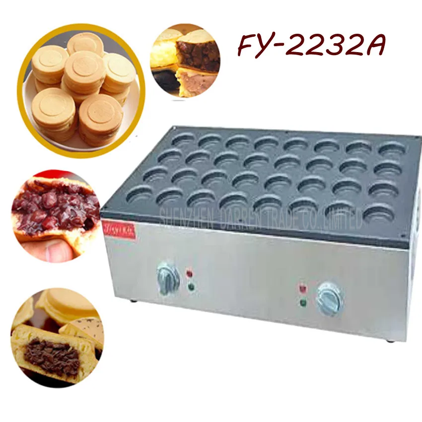 1 шт. FY-2232A Электрический 32 отверстия машина приготовления красной фасоли, bean cake maker, bean cake духовка | бобы плита, уход гриль