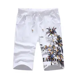2019 новые модные летние шорты мужские повседневные шорты с принтом кокосового острова для мужчин в китайском стиле с эластичной талией