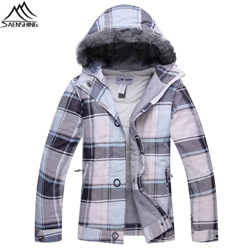 Saenshing Cheap winter snowboard ski jacket women Waterproof thermal