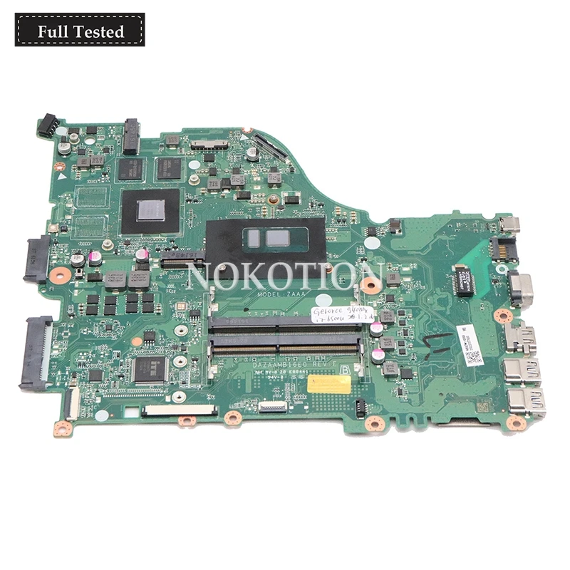 NOKOTION NBGDW11006 NBGDW110066 Main board For font b Acer b font Aspire E5 574G F5 574G
