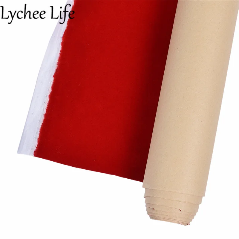 Lychee Life, самоклеющаяся бархатная ткань, 50x150 см, одноцветная флокированная ткань, сделай сам, ручная работа, шитье, не царапается, декоративная поставка