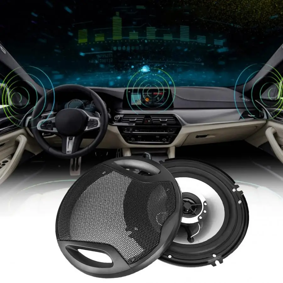 Сабвуфер автомобильный аудио 2шт 6,5 дюймов 400 Вт автомобильный коаксиальный динамик Автомобильный Дверной аудио музыкальный громкий динамик авто аксессуары