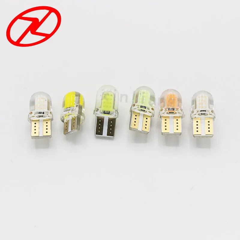 10 шт. светодиодные лампы T10 194 168 W5W COB 8 SMD для номерного знака|cob smd led|blue ice ledled t10 |