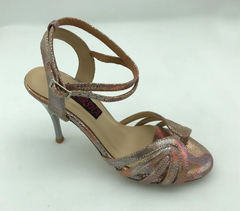 Удобная и модная танцевальная обувь для танго в Аргентине обувь для вечеринок Свадебные туфли кожаная подошва T6284CPL