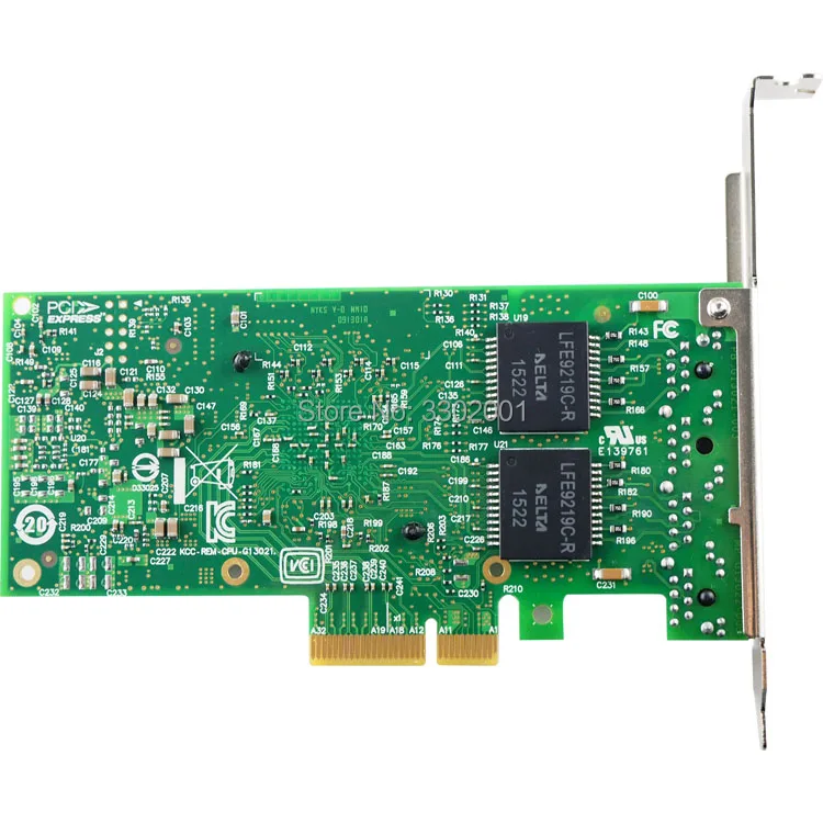 Фанми I350-T4V2 4-Порты и разъёмы Gigabit Ethernet PCI Express X4 intel I350AM4 адаптером сервера сетевой карты