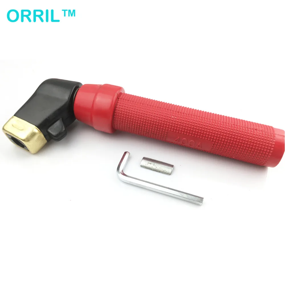 500Amp Electrode Holder Welding Accessories with Copper Silicone Black