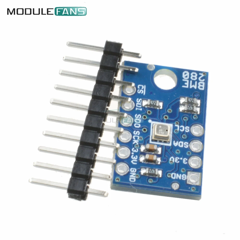

BME280 Sensor Temperature Humidity Barometric Pressure Sensor Module with I2C SPI interface BME280 Module Board Diy Kit