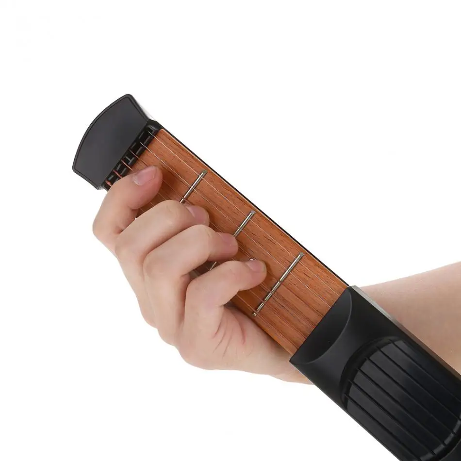 Aliexpress.com : Buy Portable 4 Fret Pocket Guitar Practice Chord ...