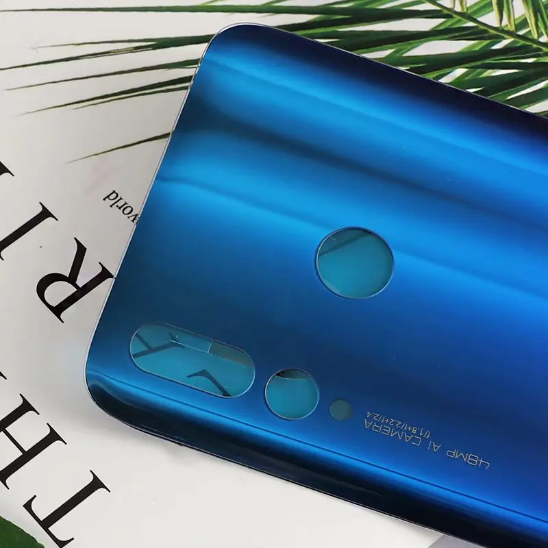 Модный задний корпус для Huawei Nova 4 Nova4 крышка аккумулятора стеклянная задняя дверь