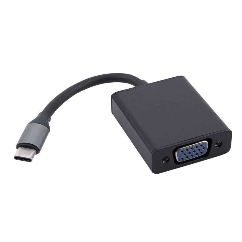 

Usb-C To Vga Adapter - Thunderbolt 3 Port Compatible - Converter For 2017 / 2016 Pro, 12-Inch, Mac Pro, Imac,