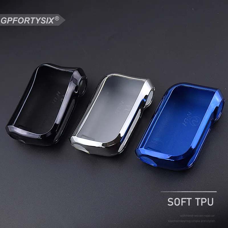 

Soft TPU A93 Car Key Case Cover Fob For Starline A39 A63 Russian Version in Two Way Car Alarm Remote Controller LCD Transmitter
